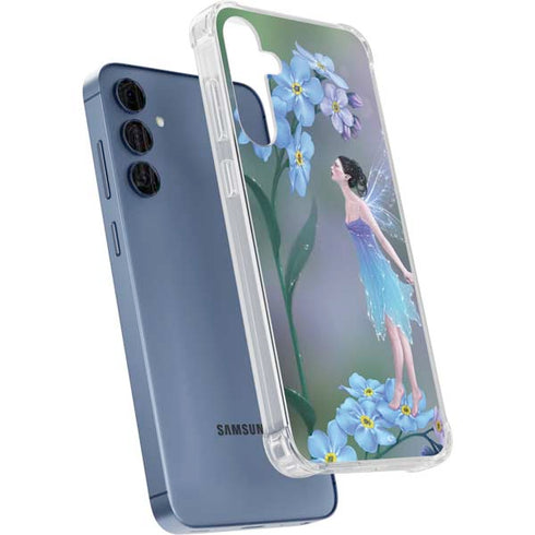 Forget Me Not by Rachel Anderson Galaxy A35 5G Clear Case